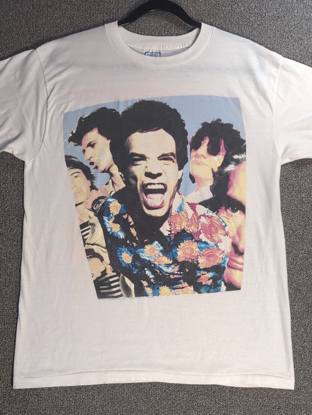 Vintage 1989 ROLLING STONES Steel Wheels Tour Budweiser T-Shirt VTG Sz XL Single